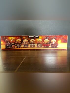 Kirkland Signature Mini Waterglobe Train Set rare vintage # 219739